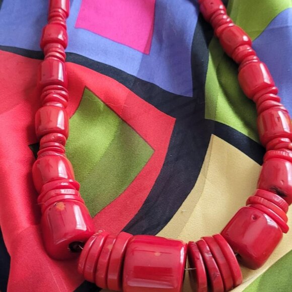 Jay King Coral Necklace - Picture 1 of 5